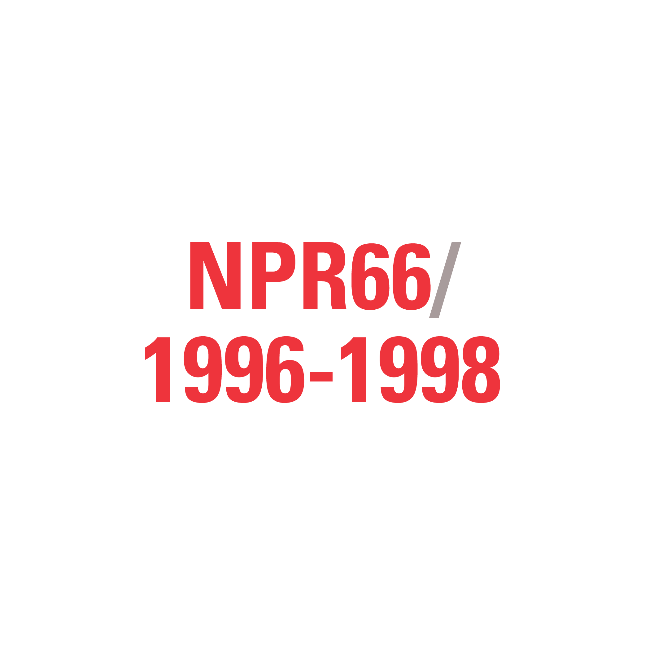 NPR66 1996-1998